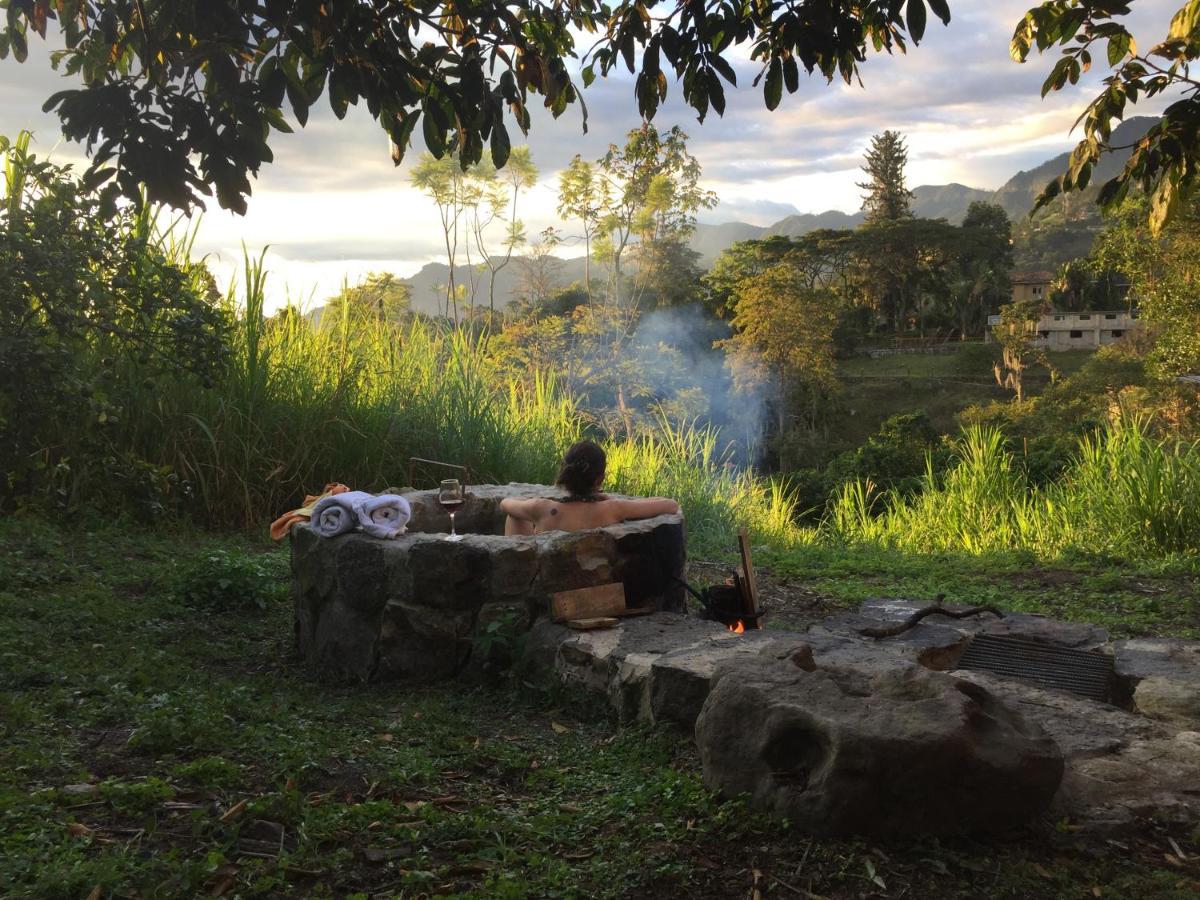 Glamping El Arbol En La Casa Villa San Antonio del Tequendama Kültér fotó